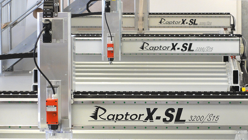 RaptorX CNC frēzmašīna